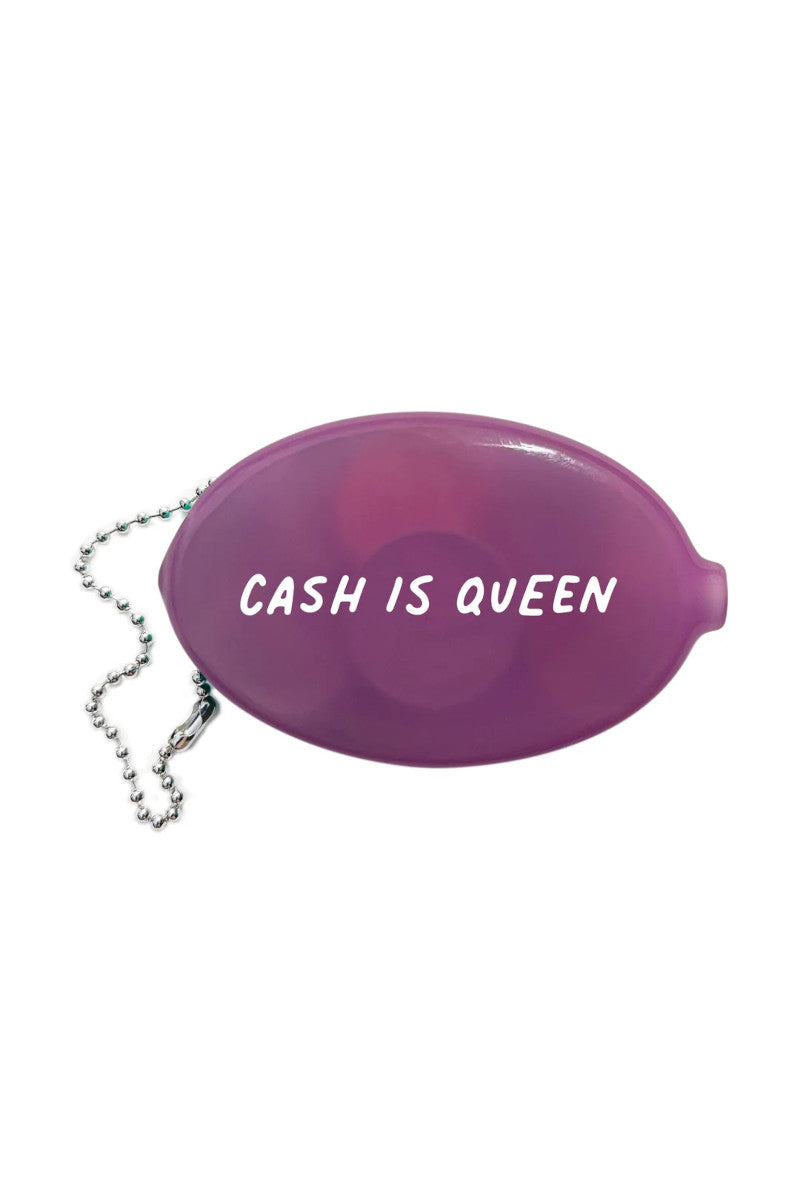 Cash is Queen Coin Pouch