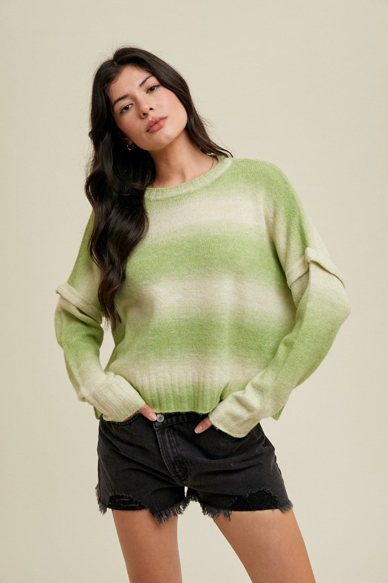 Color Melt Sweater