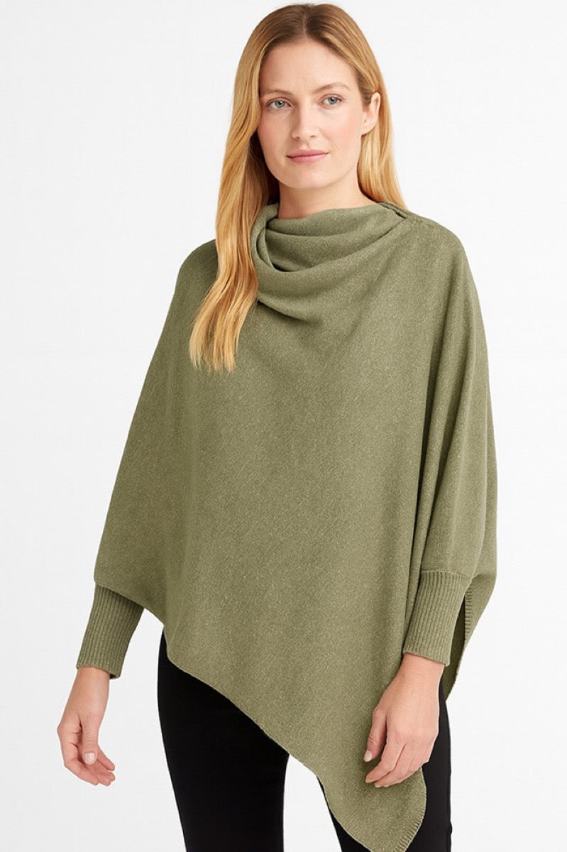 Cowl Neck Poncho