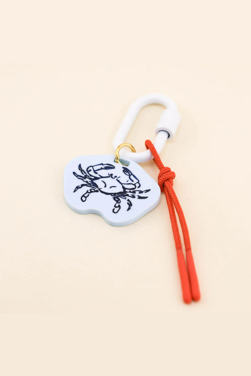 Crab Bag Charm
