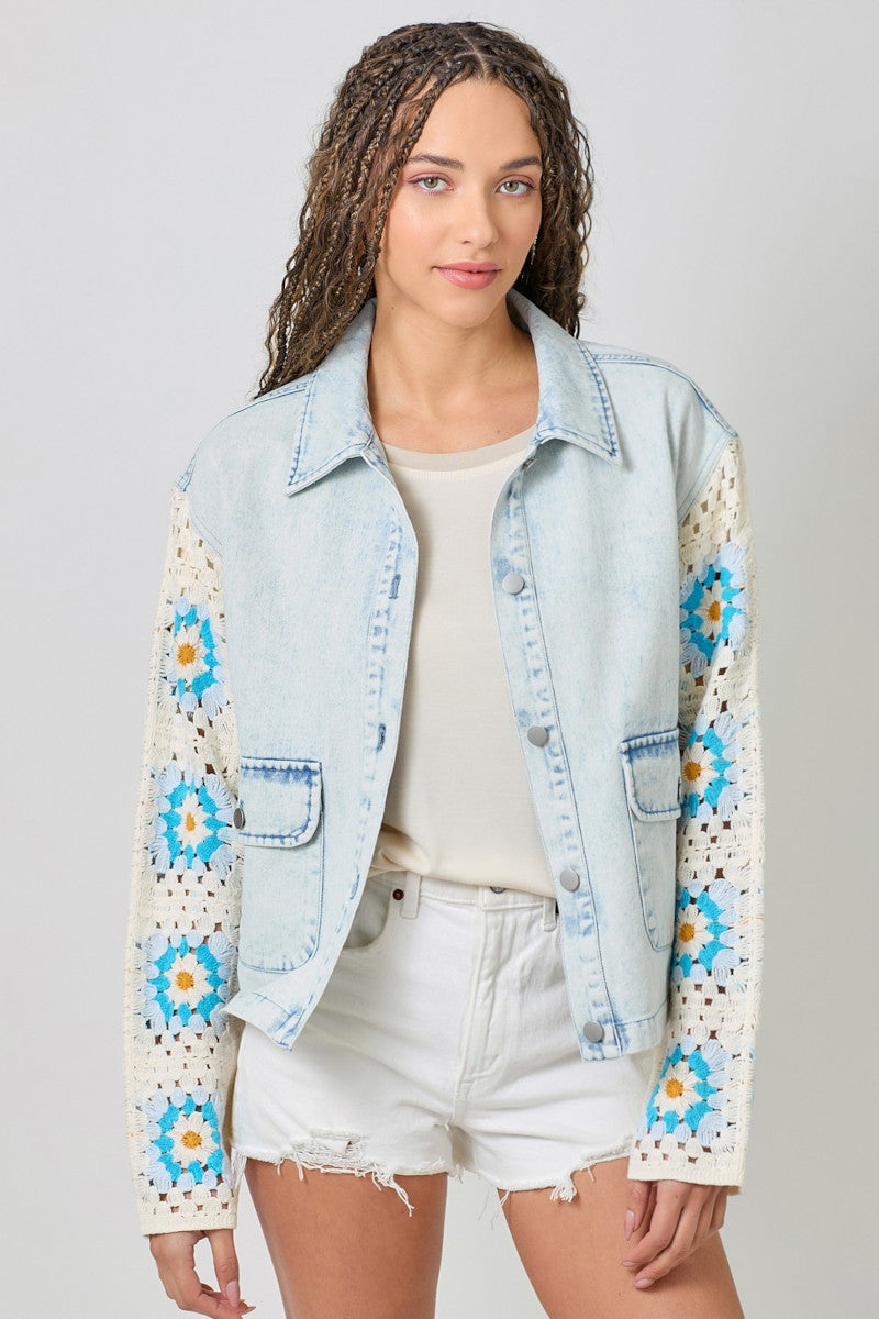 Daisy Crochet Jacket