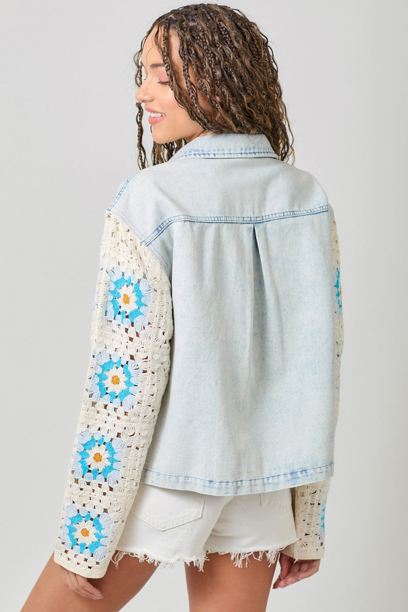 Daisy Crochet Jacket
