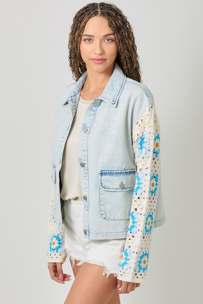 Daisy Crochet Jacket