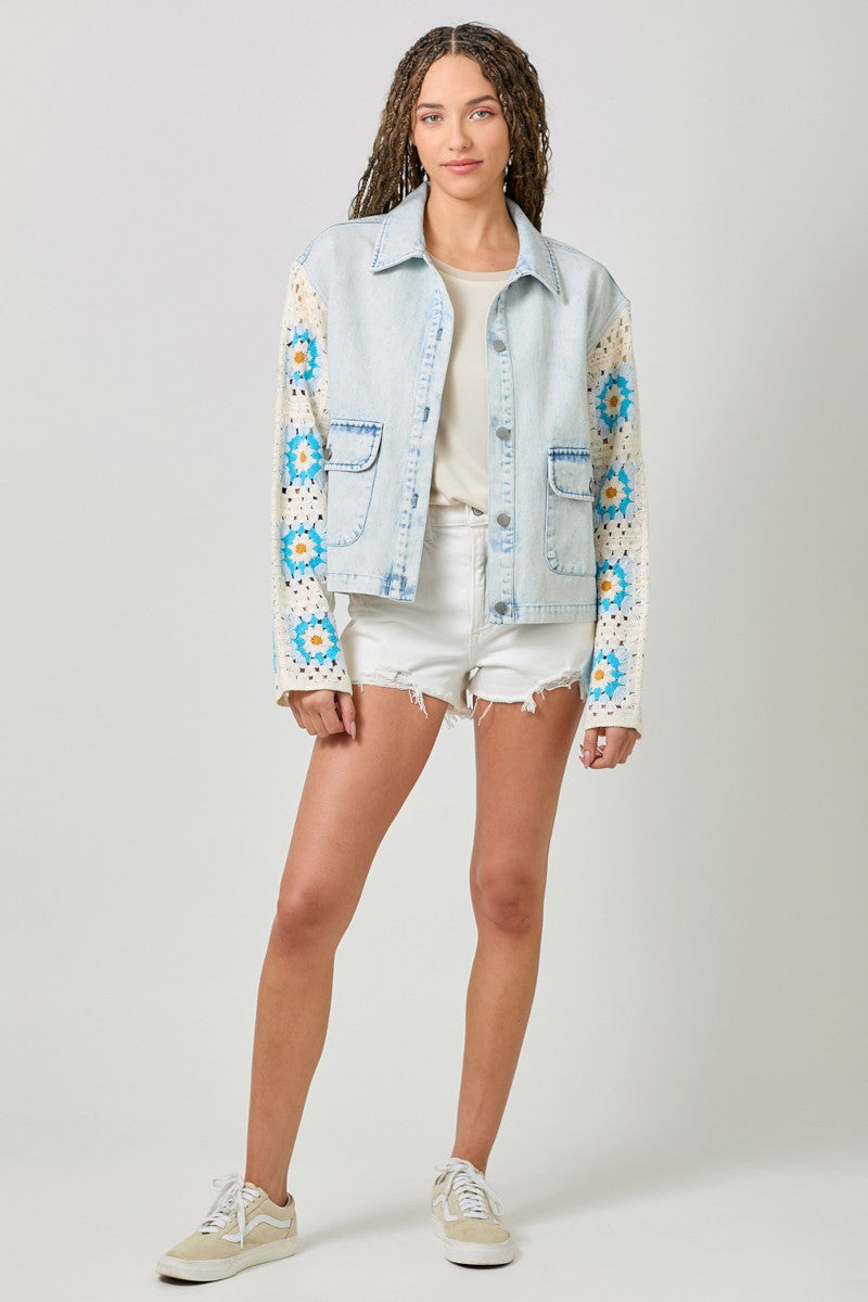 Daisy Crochet Jacket