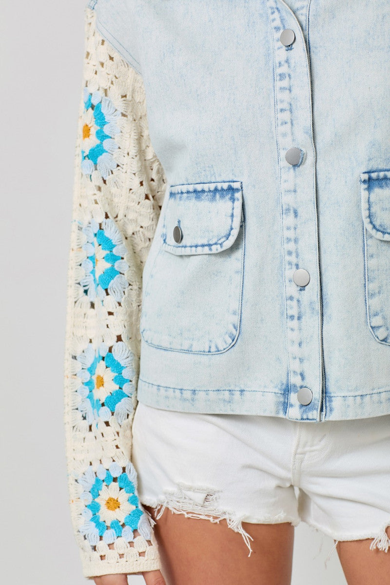 Daisy Crochet Jacket