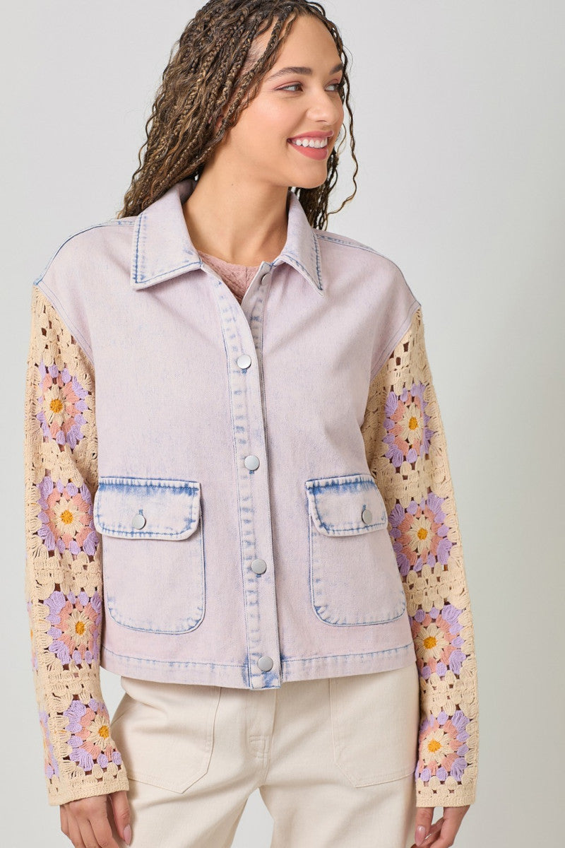 Daisy Crochet Jacket