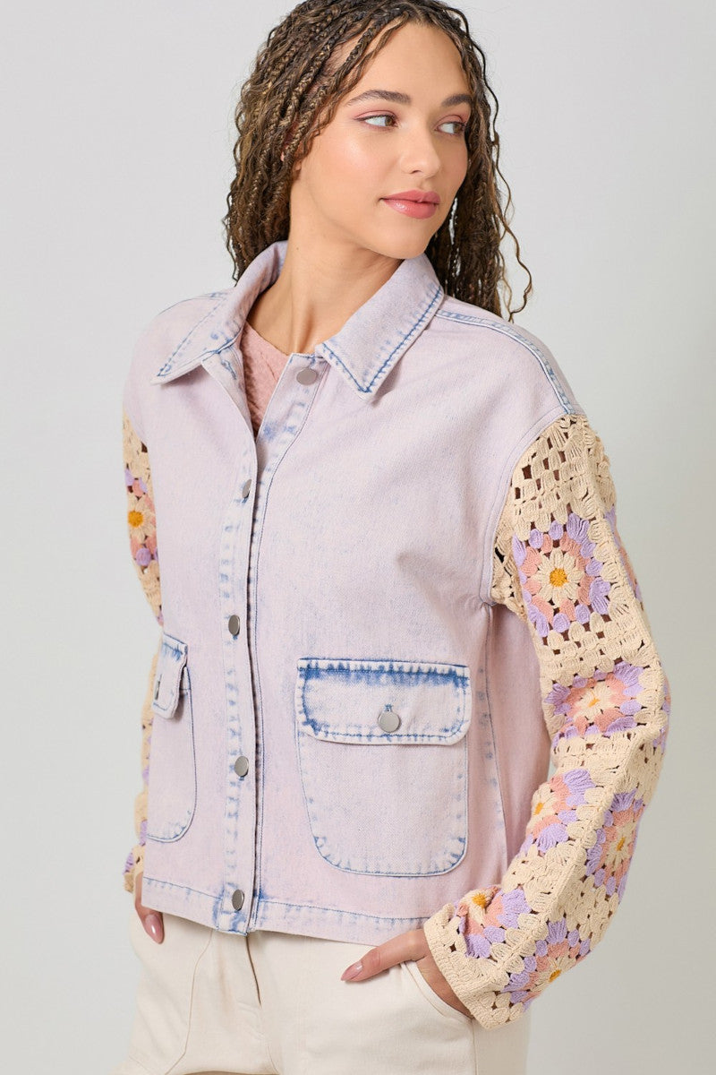Daisy Crochet Jacket