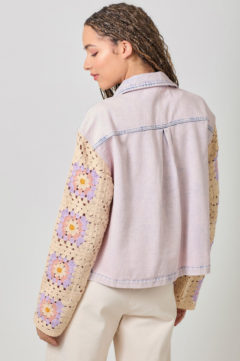Daisy Crochet Jacket
