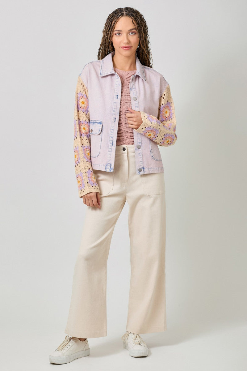 Daisy Crochet Jacket