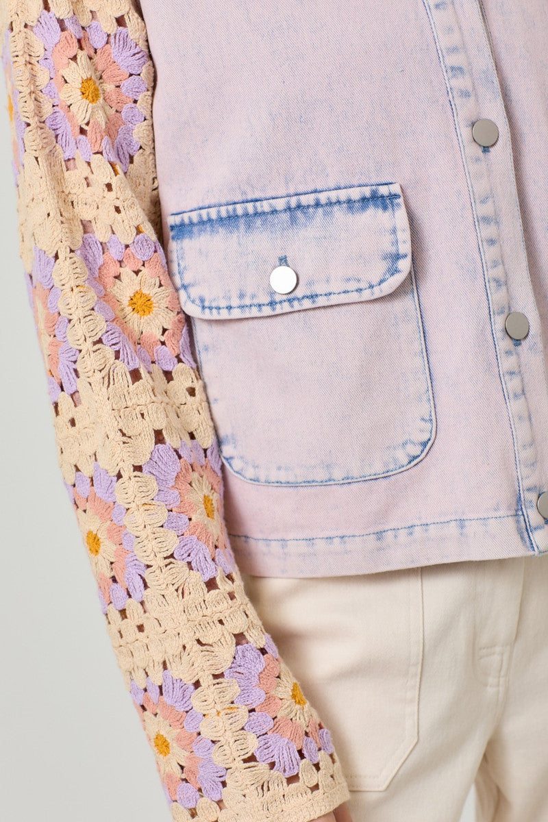 Daisy Crochet Jacket