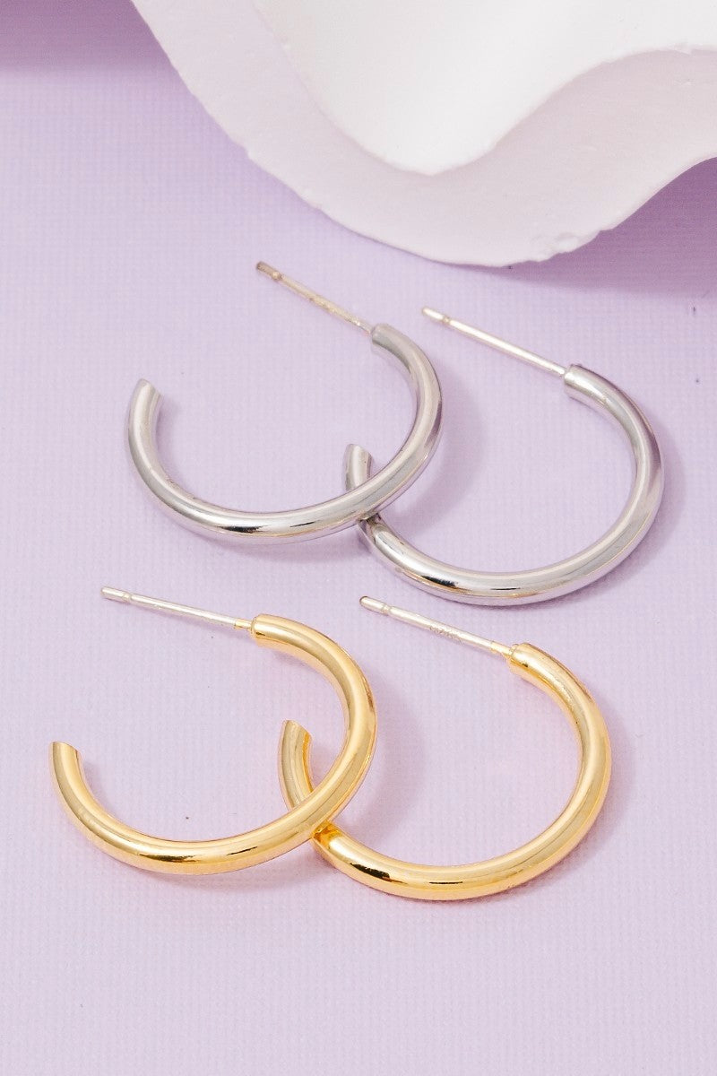 Casual Hoop Earrings