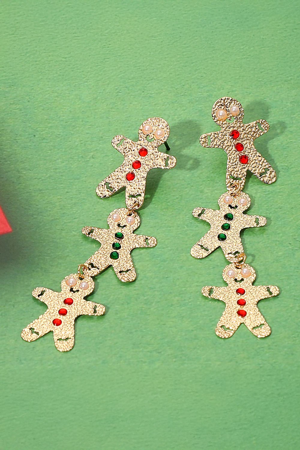 Gingerbread Trio Earrings