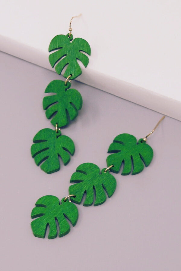 Leaf Trio Earrings