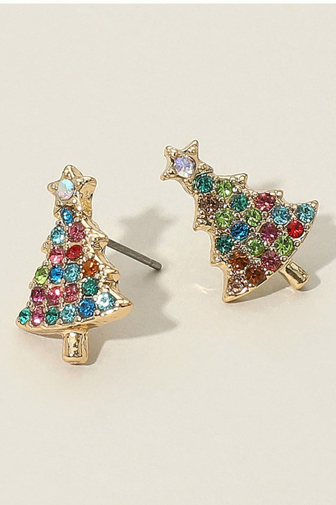 Little Sparkle Tree Earrings