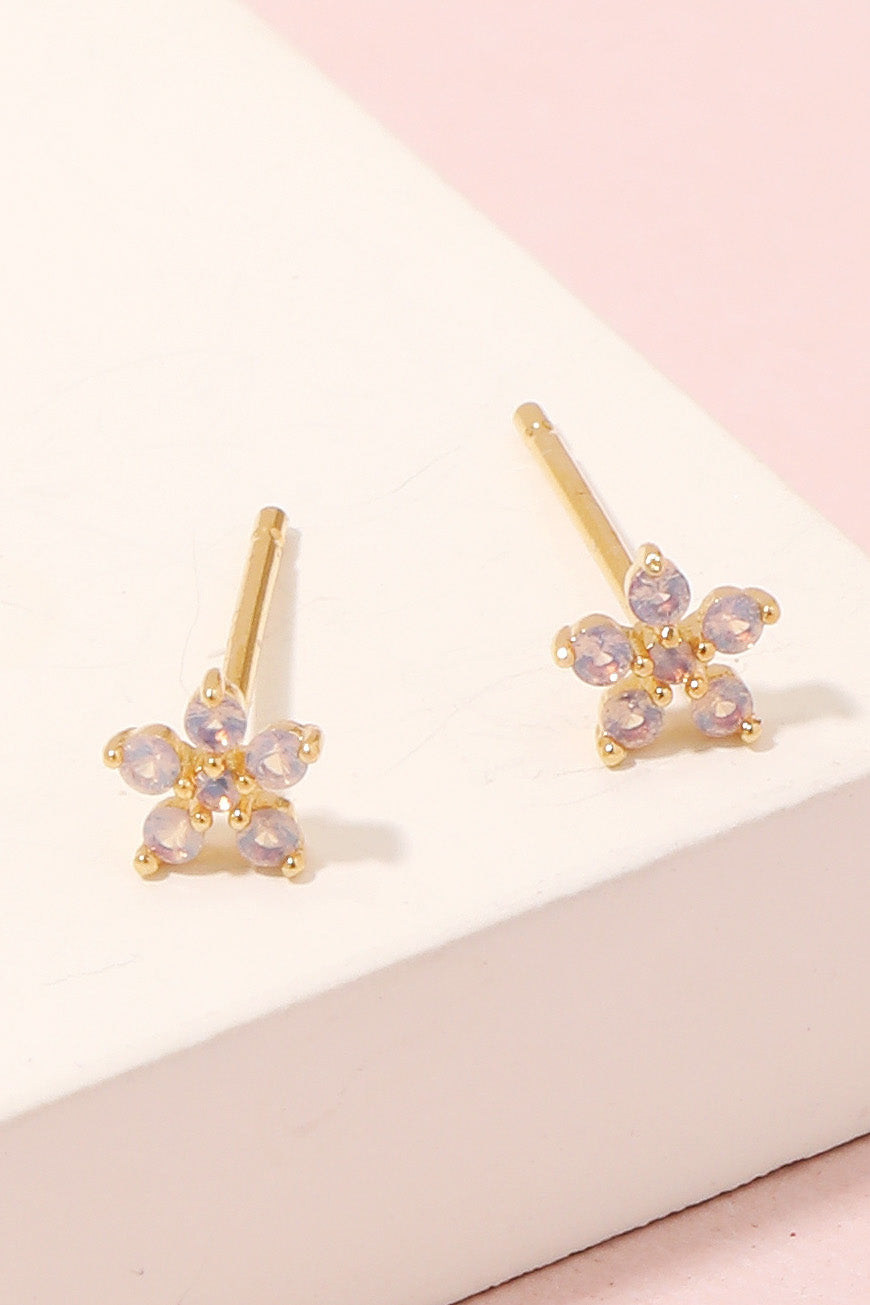 Mini Flower Earrings