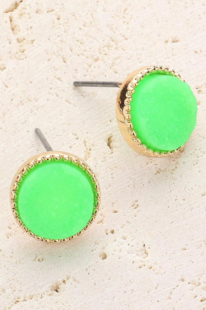 Neon Chip Earrings