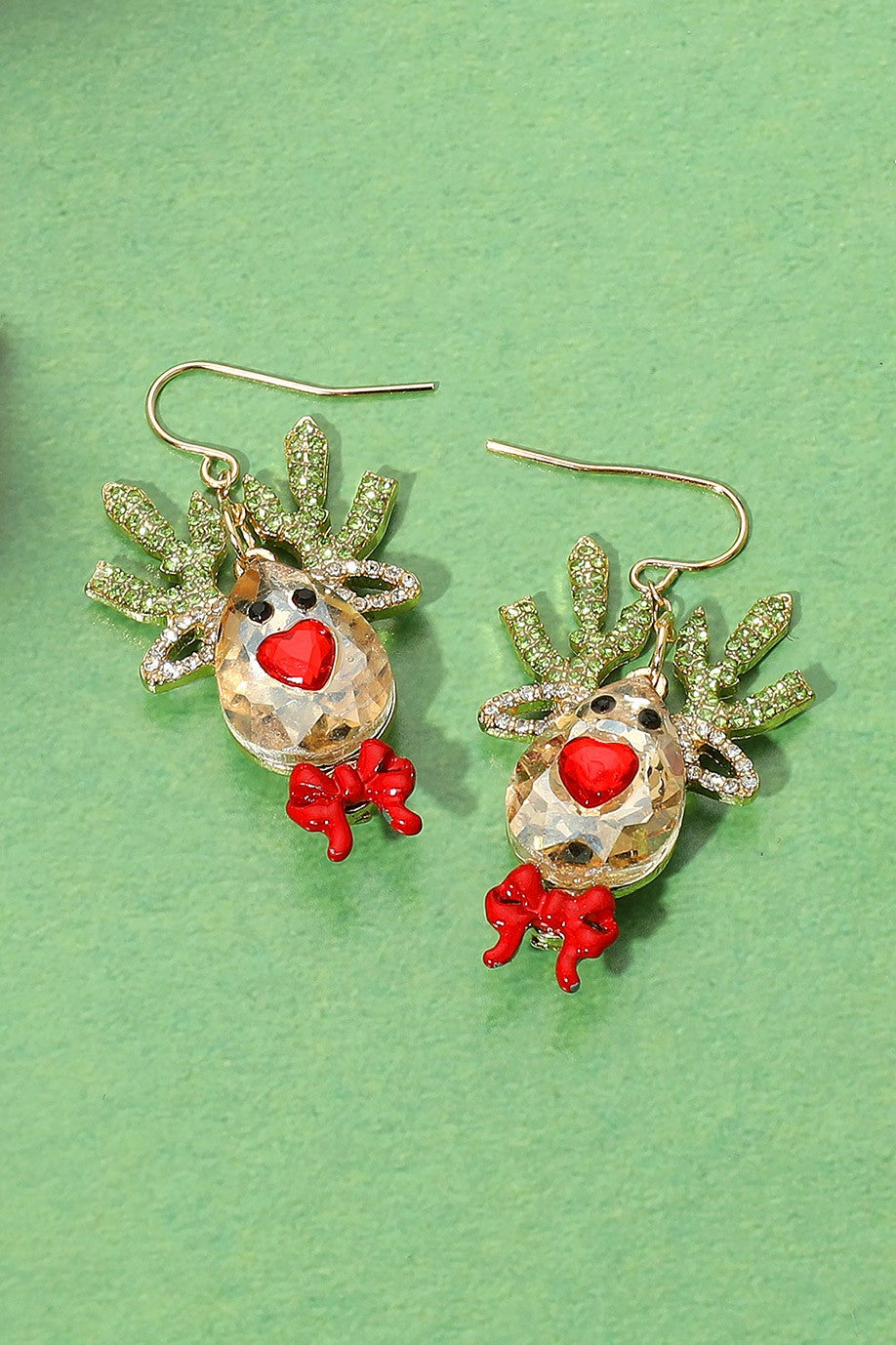 Reindeer Gem Earrings