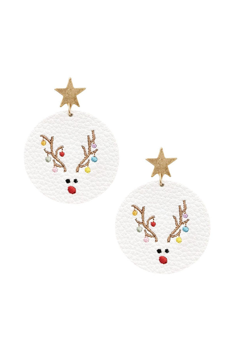 Run Run Rudolph Earrings