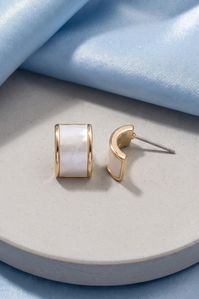Shell Hoop Earrings