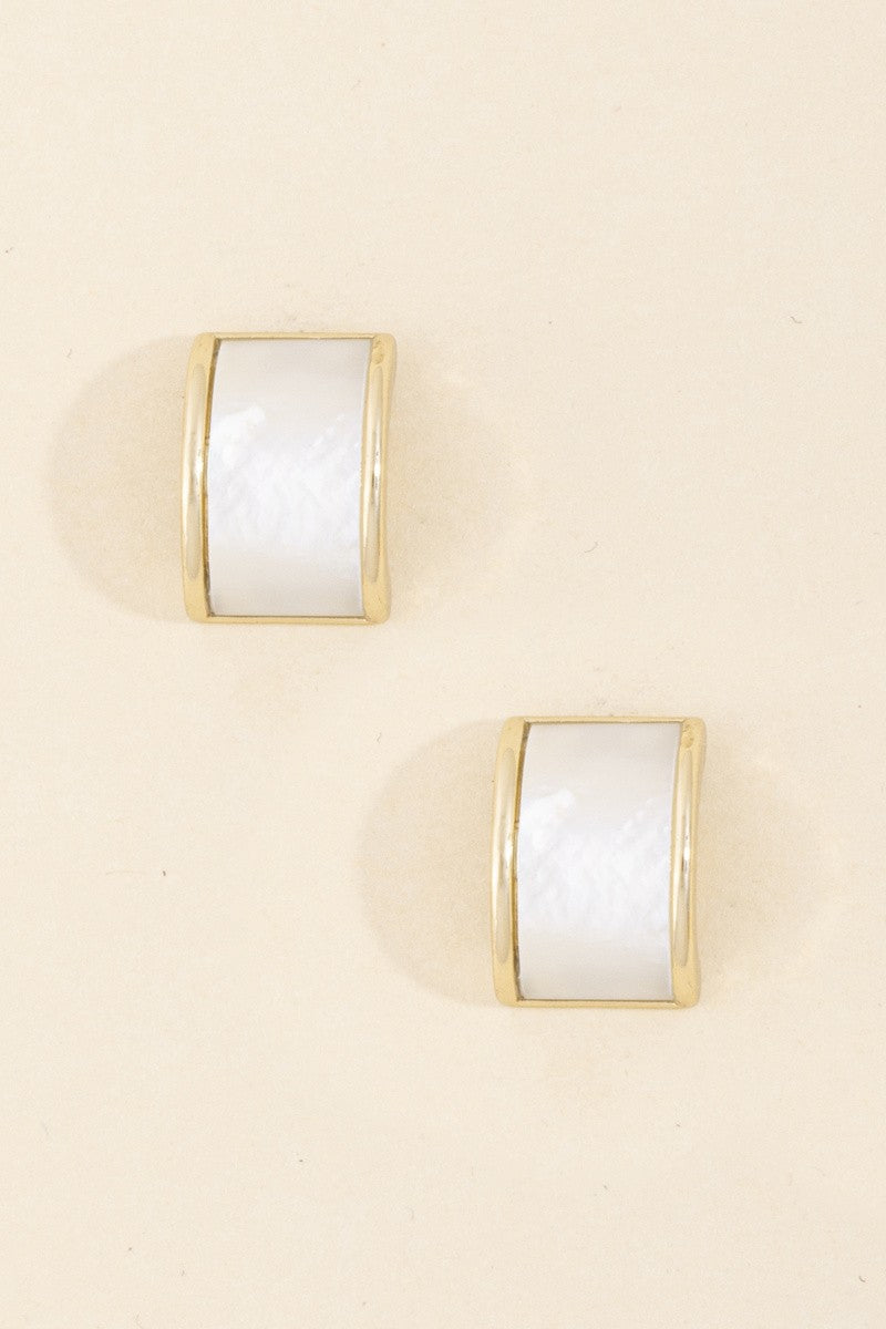 Shell Hoop Earrings