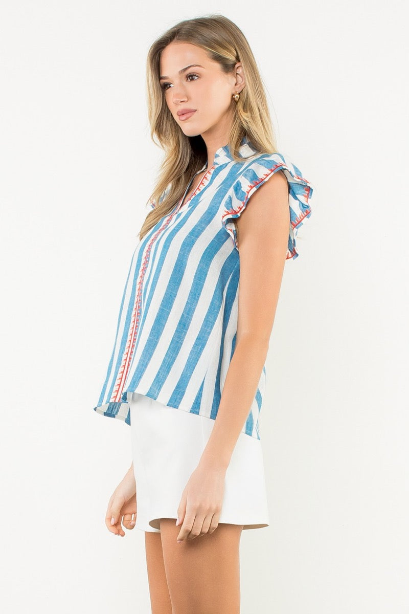 Edge Stitch Top