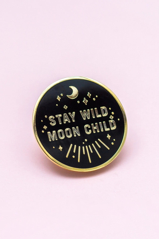 Stay Wild Enamel Pin