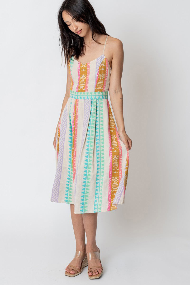 Eva Pineapple Dress