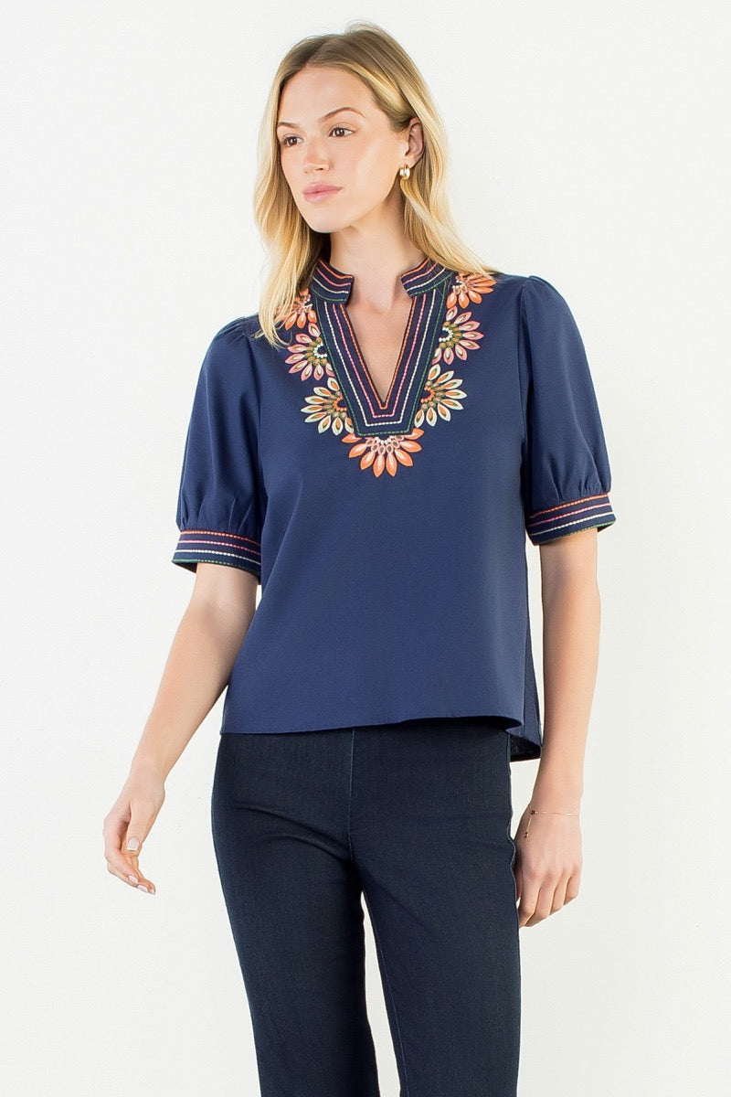 Floral Inspo Top