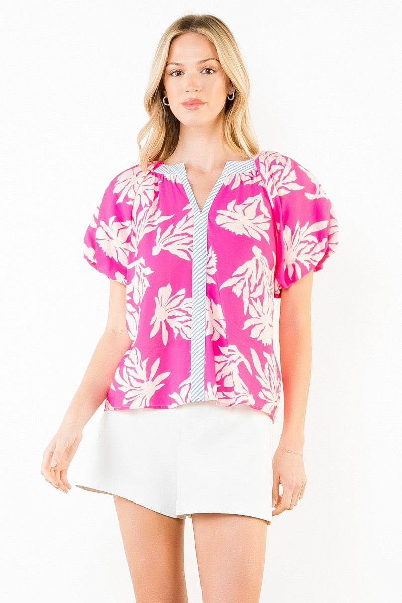 Floral Way Top