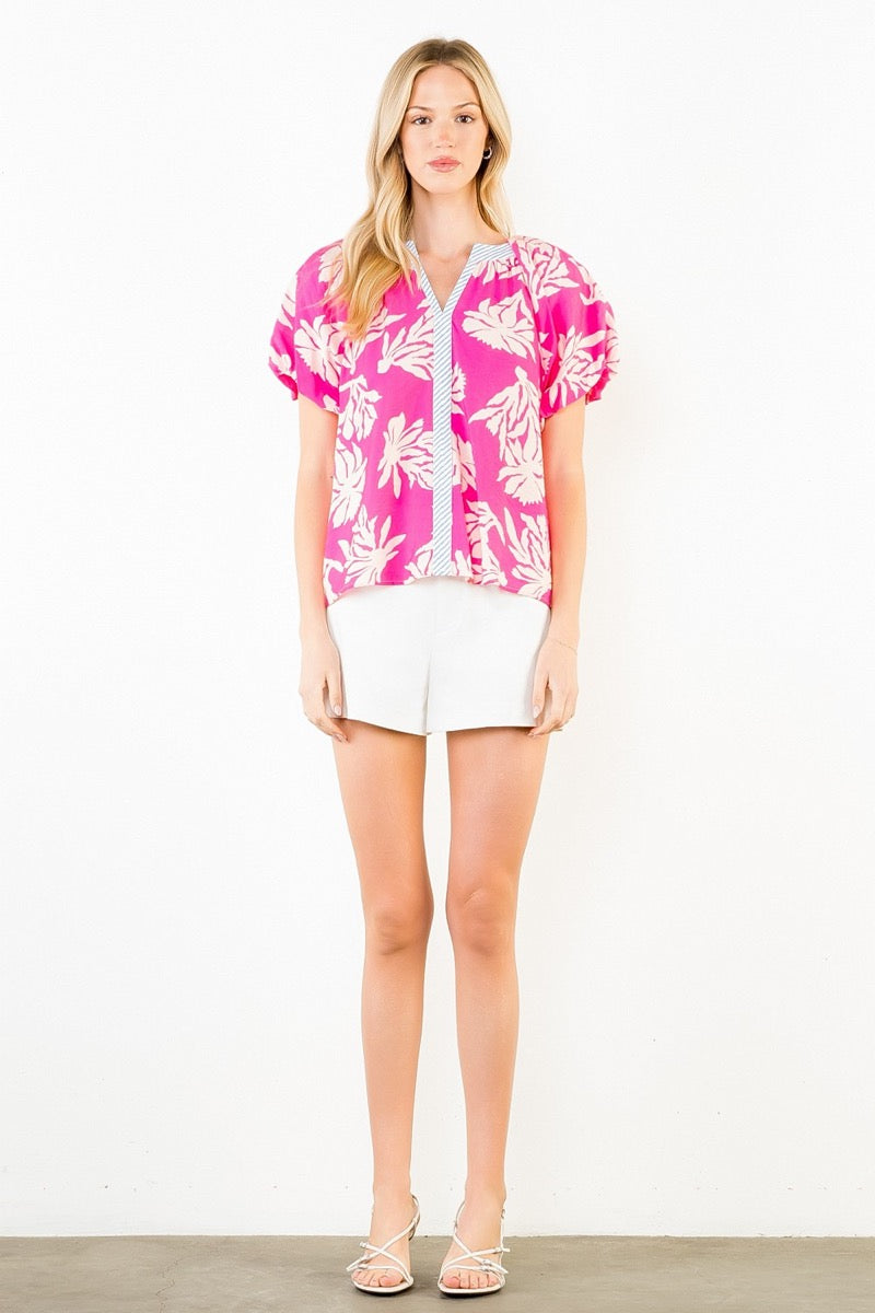 Floral Way Top