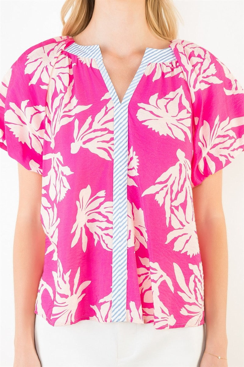 Floral Way Top