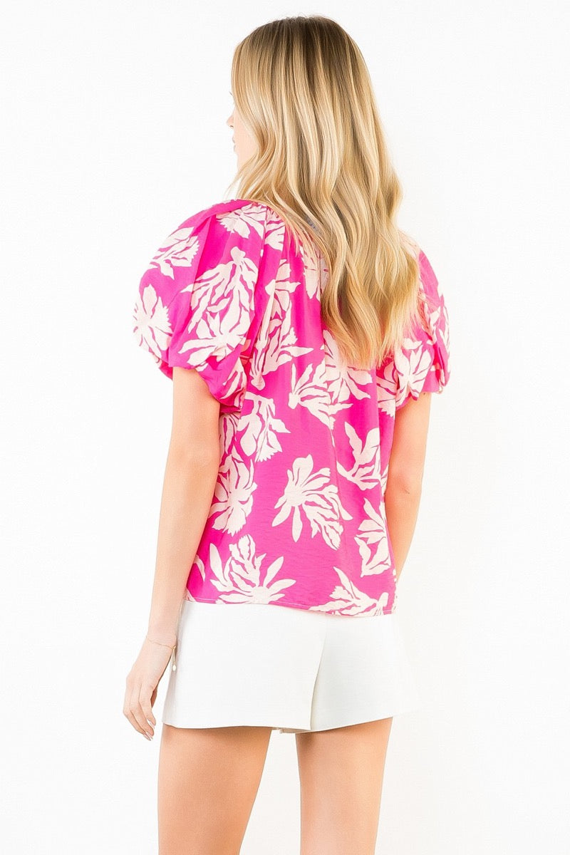 Floral Way Top