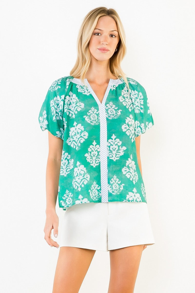 Floral Way Top