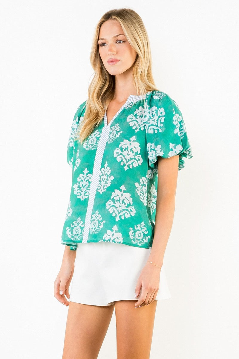 Floral Way Top