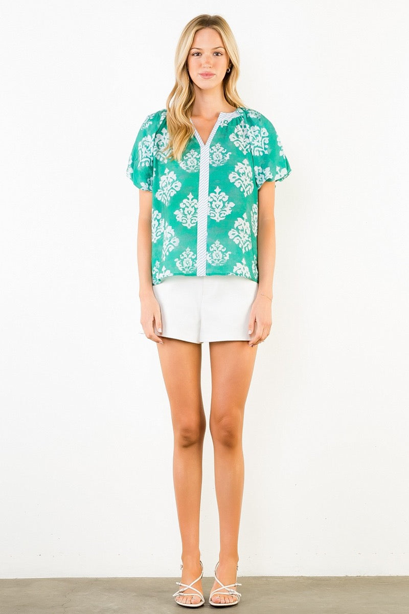 Floral Way Top