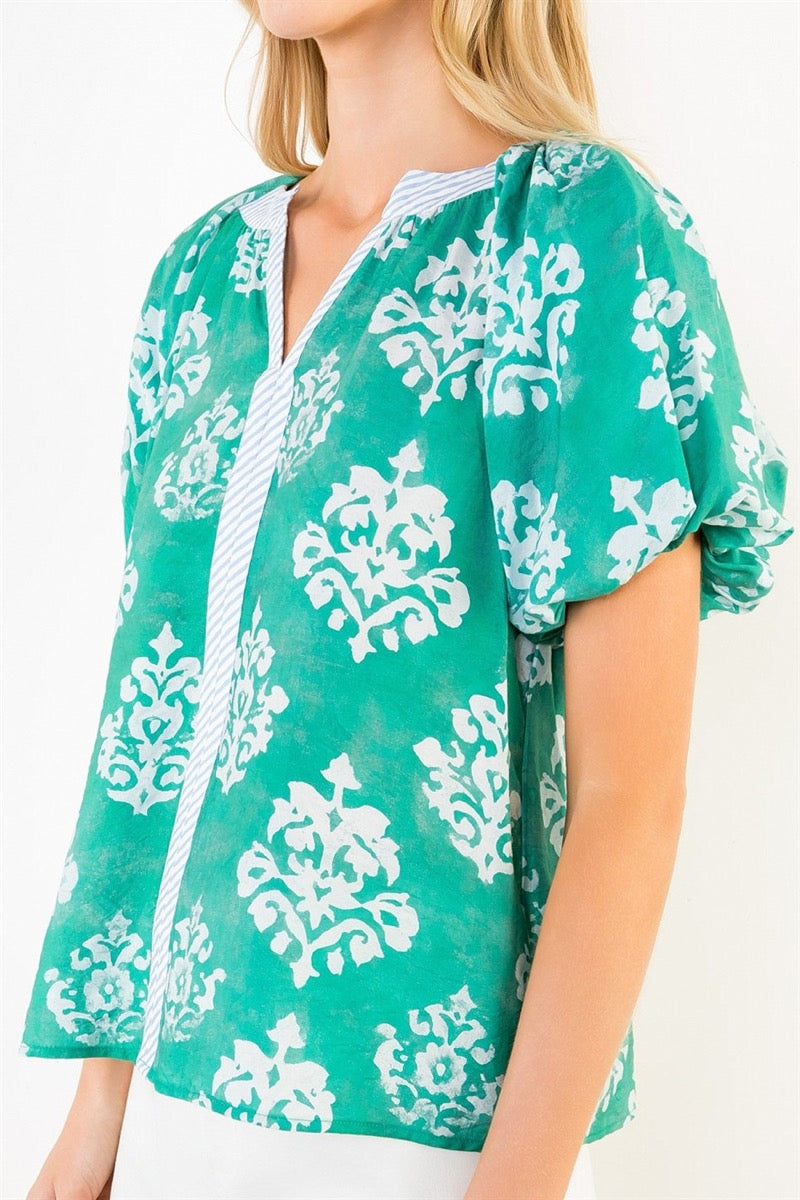 Floral Way Top