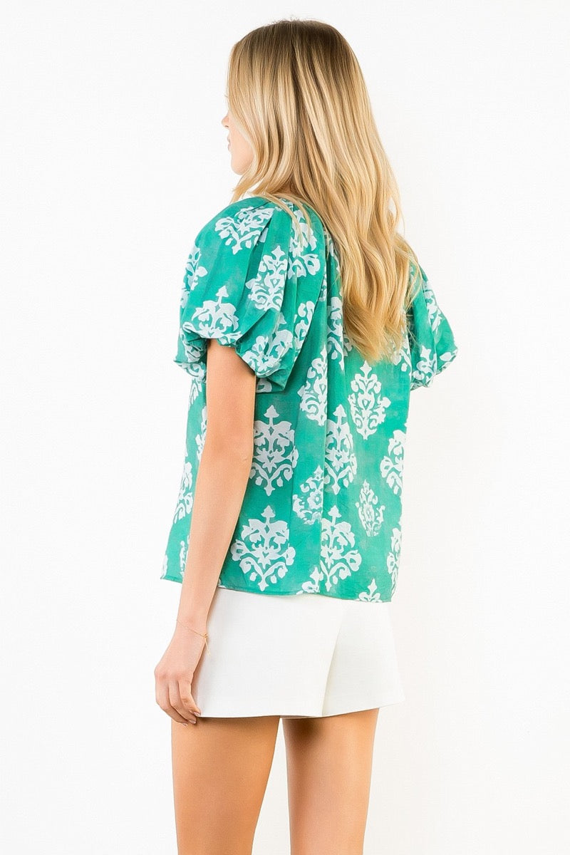Floral Way Top