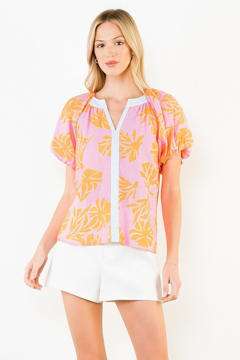 Floral Way Top