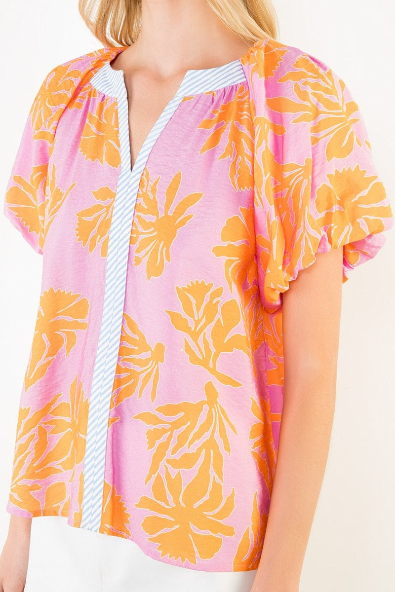Floral Way Top