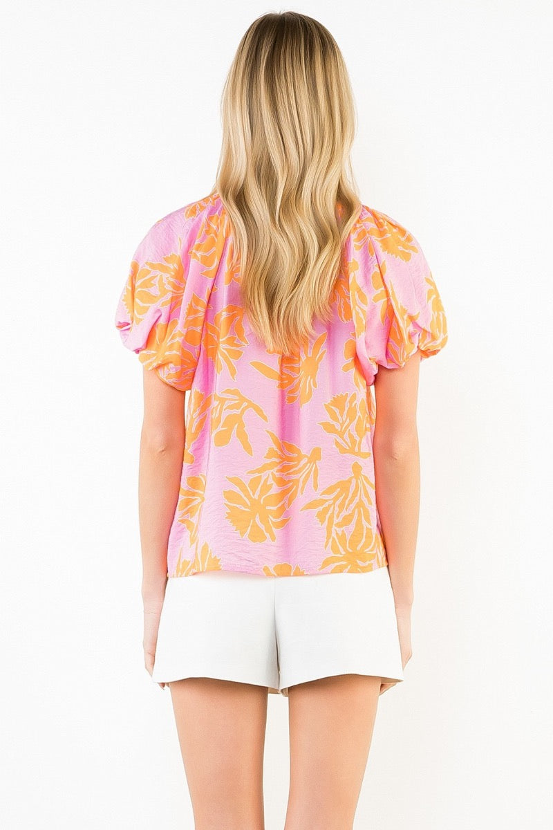 Floral Way Top
