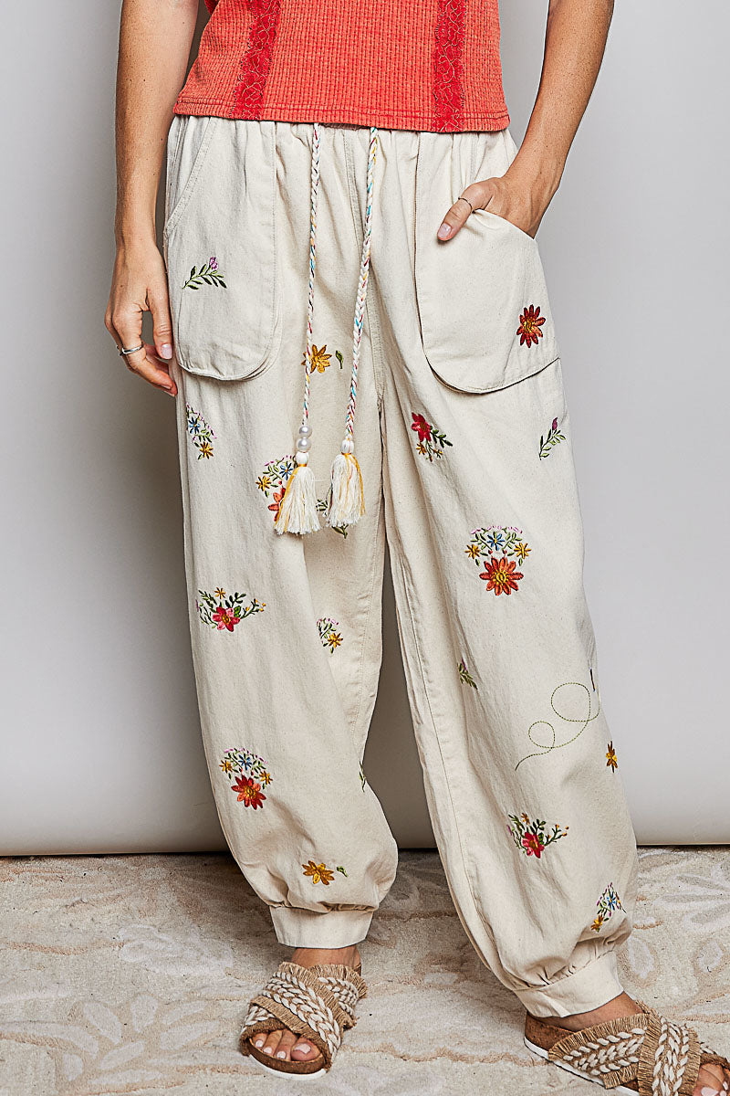 Flower Space Pants