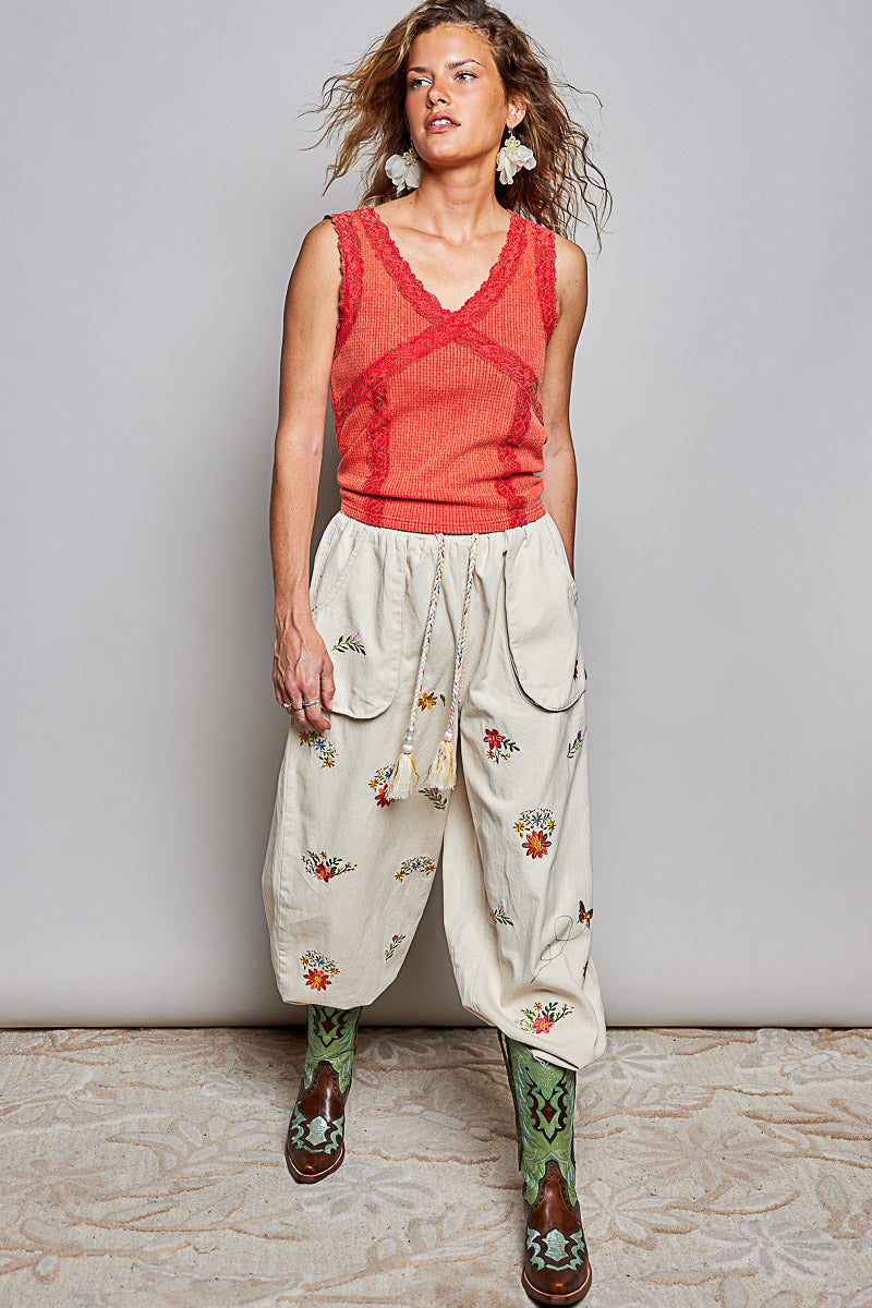 Flower Space Pants