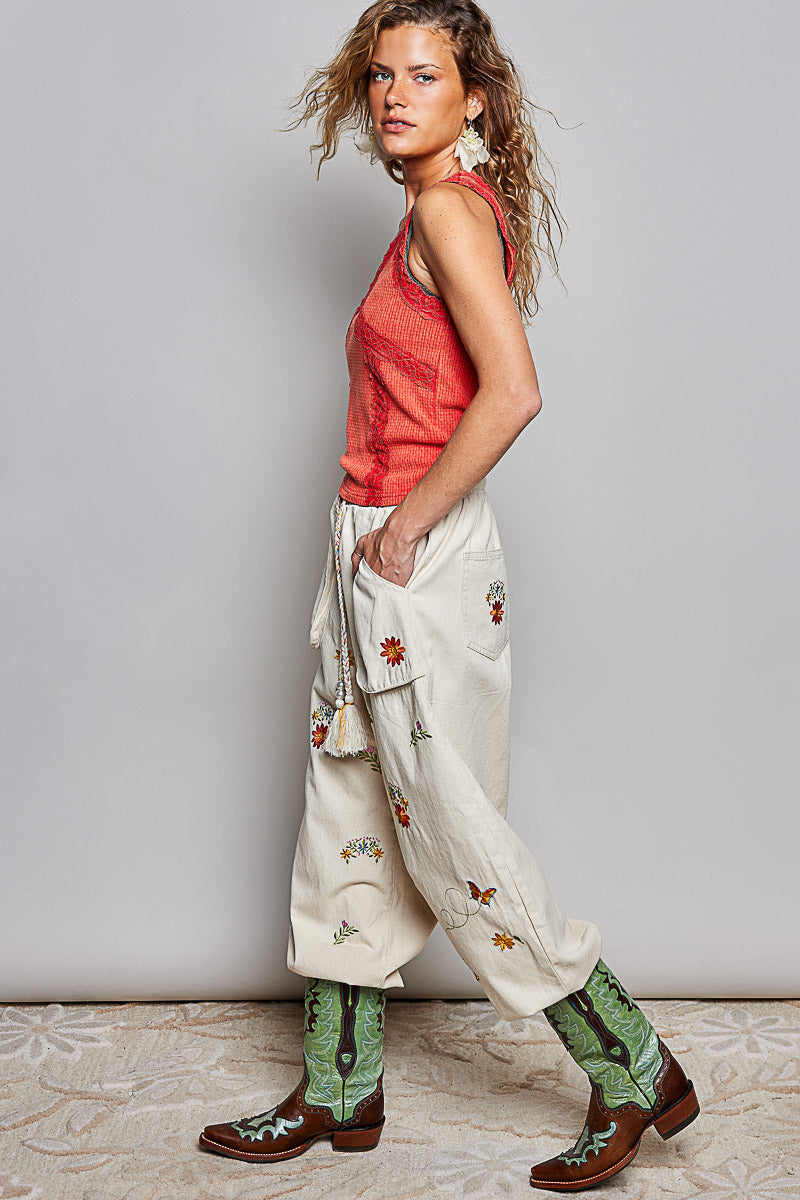 Flower Space Pants