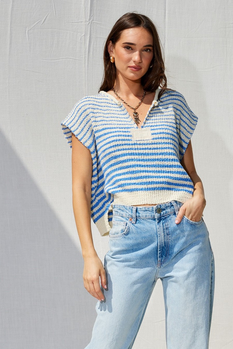 Fresh Stripe Sweater