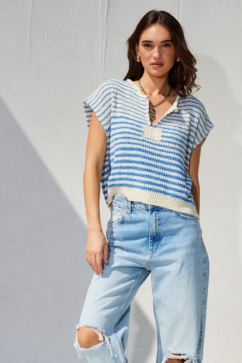 Fresh Stripe Sweater