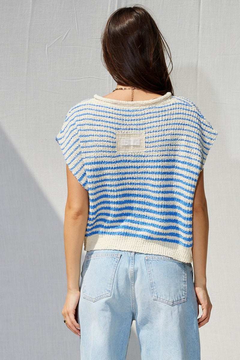 Fresh Stripe Sweater