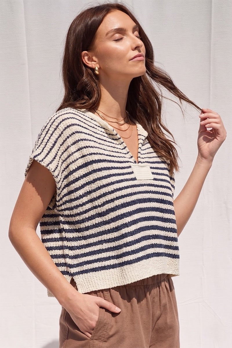 Fresh Stripe Sweater