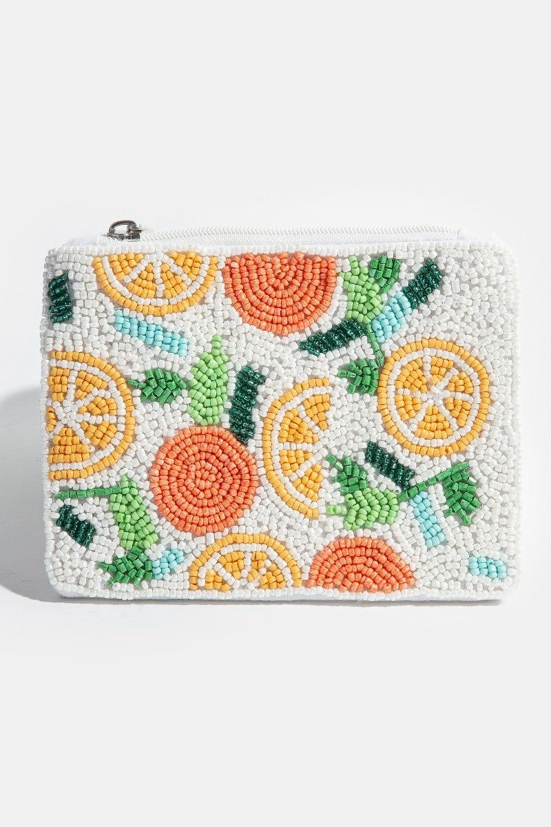 Fruit Slice Bead Pouch
