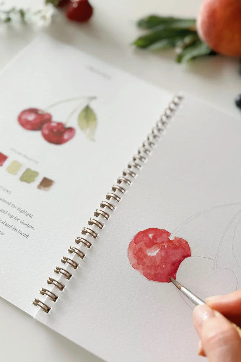 Fruit Watercolor Workbook