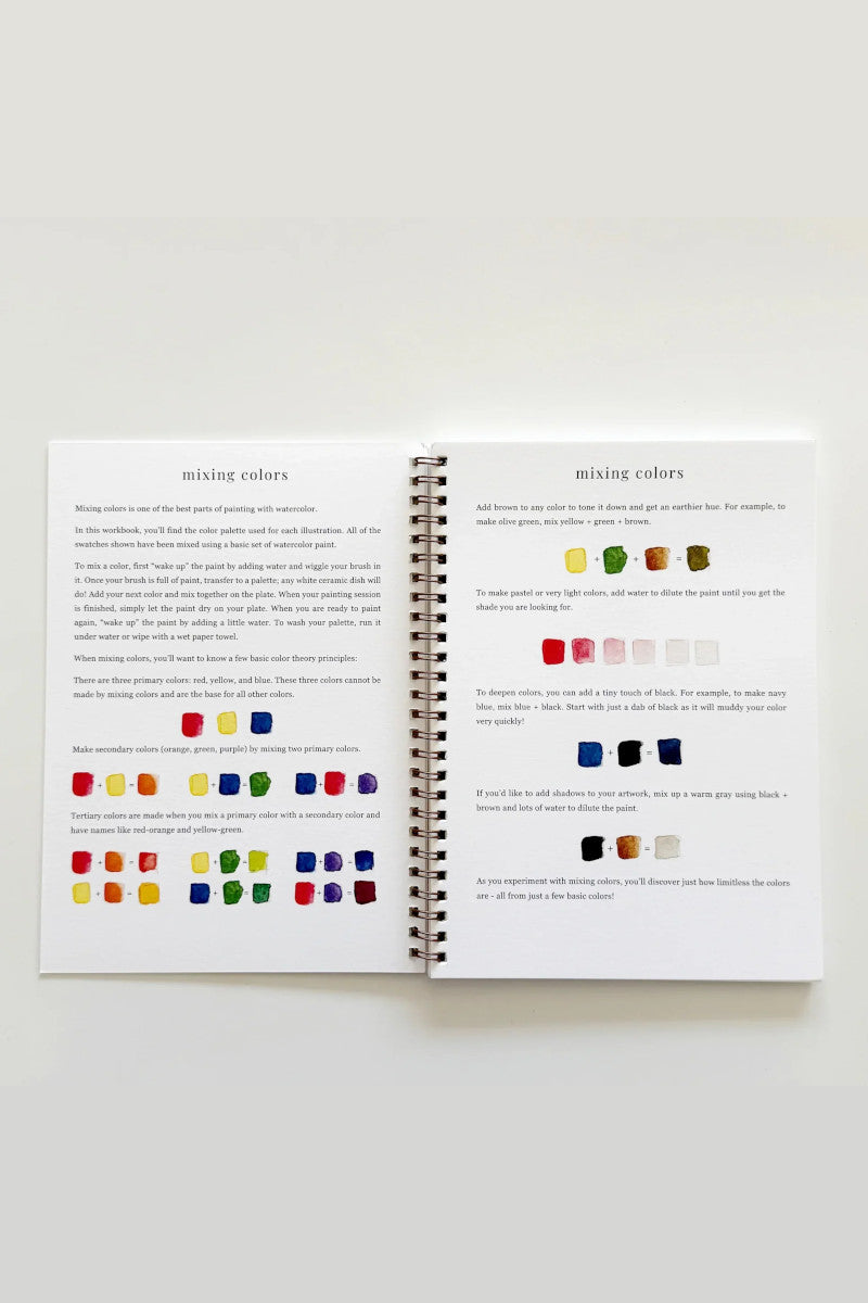 Fruit Watercolor Workbook